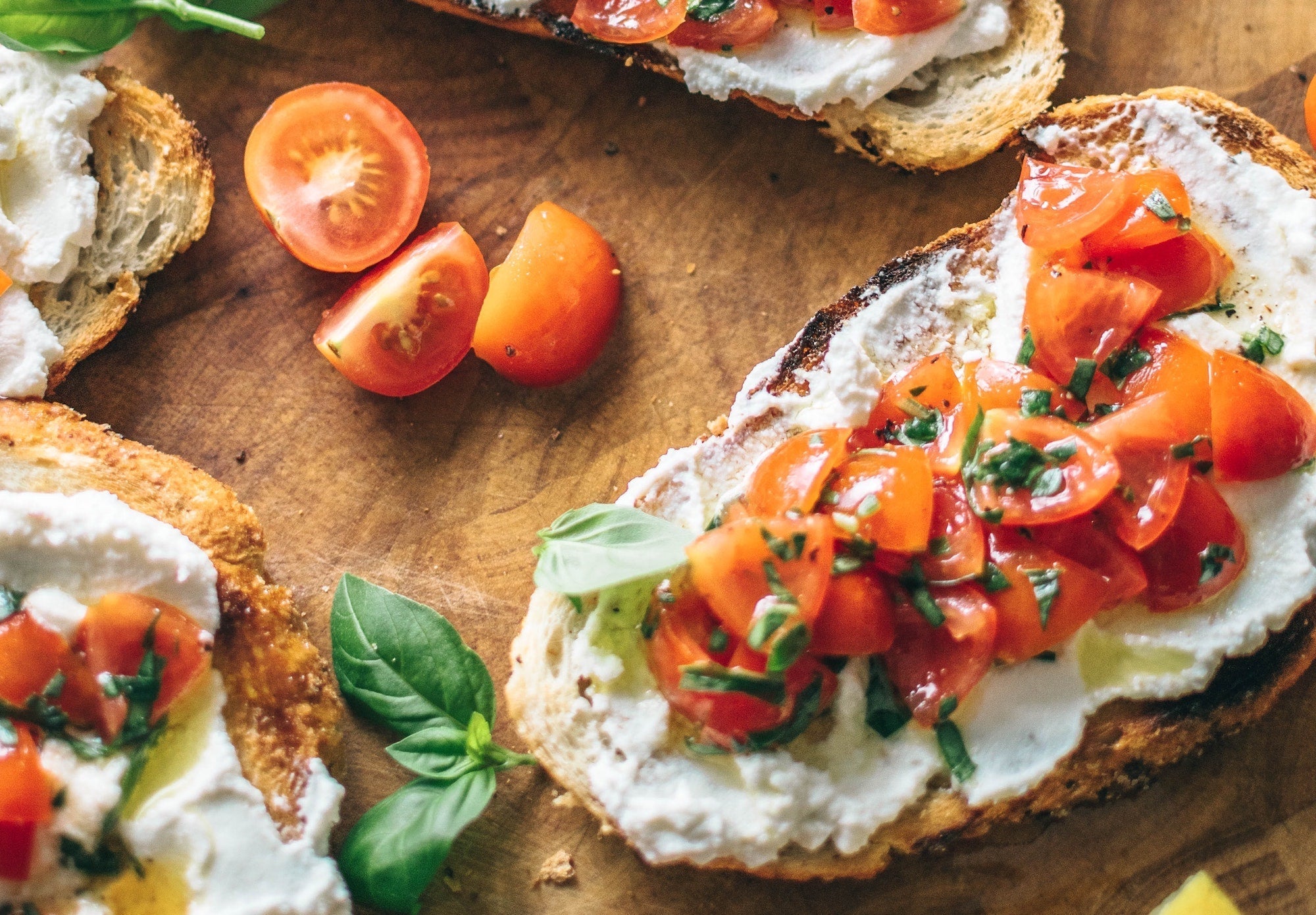 Tomato Basil Bruschetta Tomato Basil Bruschetta