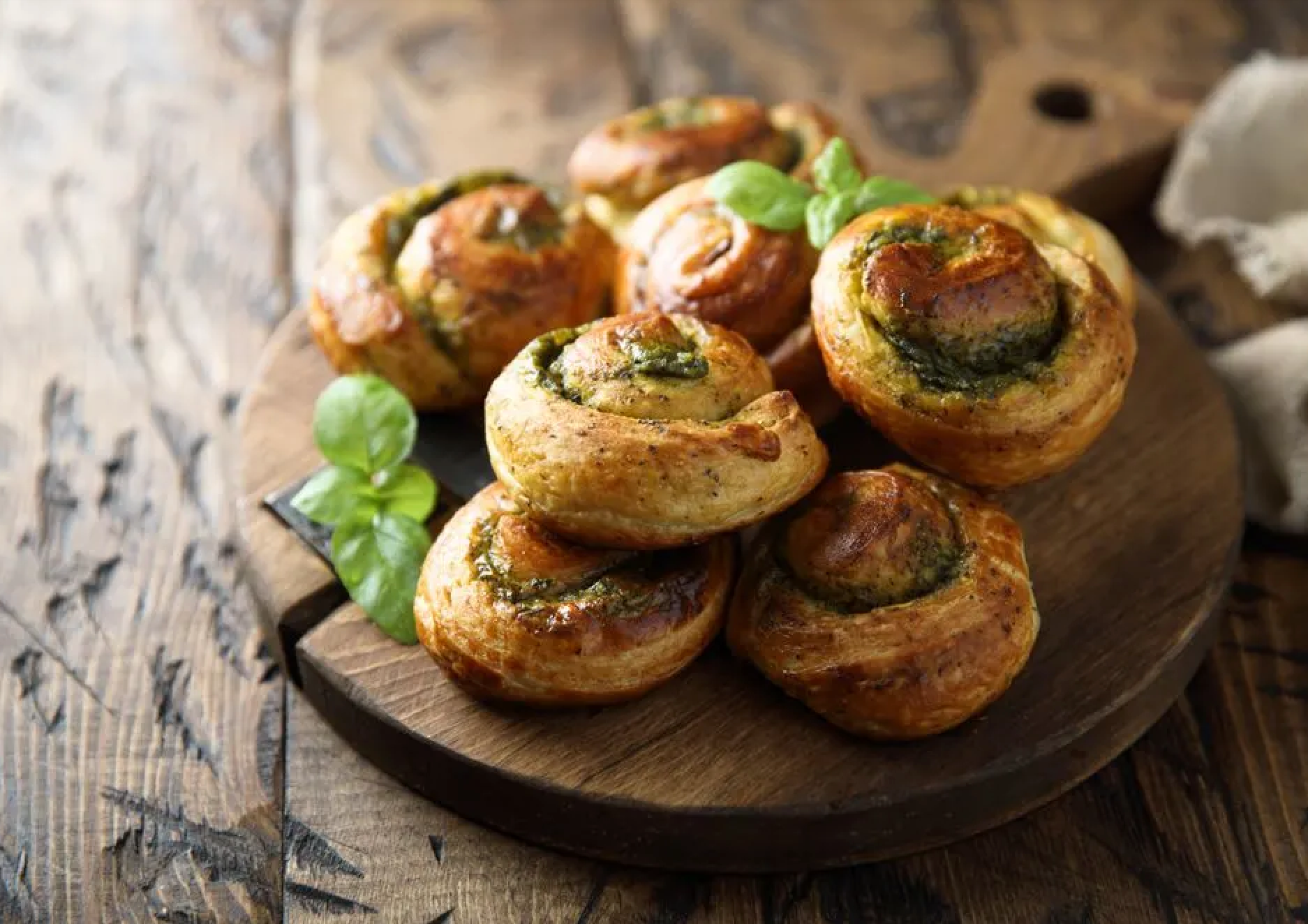 Pesto Pinwheels Pesto Pinwheels