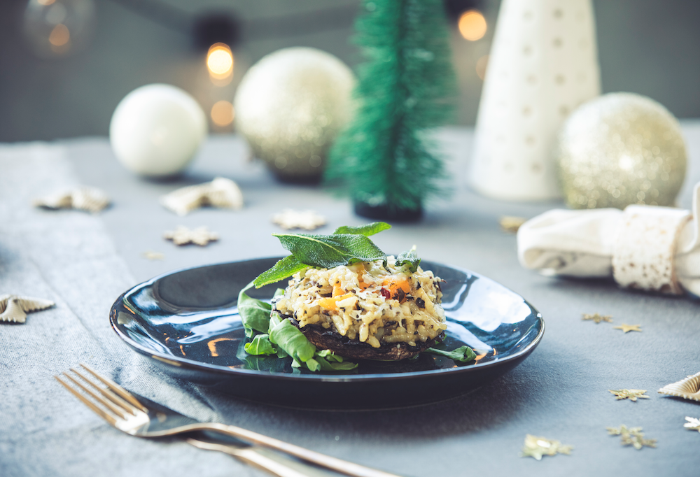 Stuffed Truffle Portobellos Stuffed Truffle Portobellos