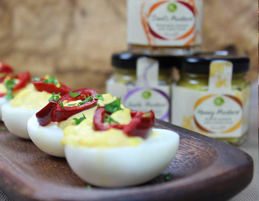 Devilish Deviled Eggs Devilish Deviled Eggs