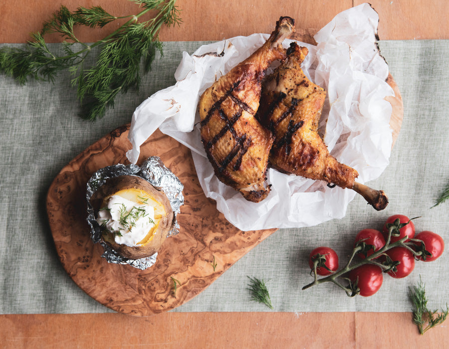 Chicken legs with Whiskey Mustard & Whiskey Vinegar Chicken legs with Whiskey Mustard & Whiskey Vinegar