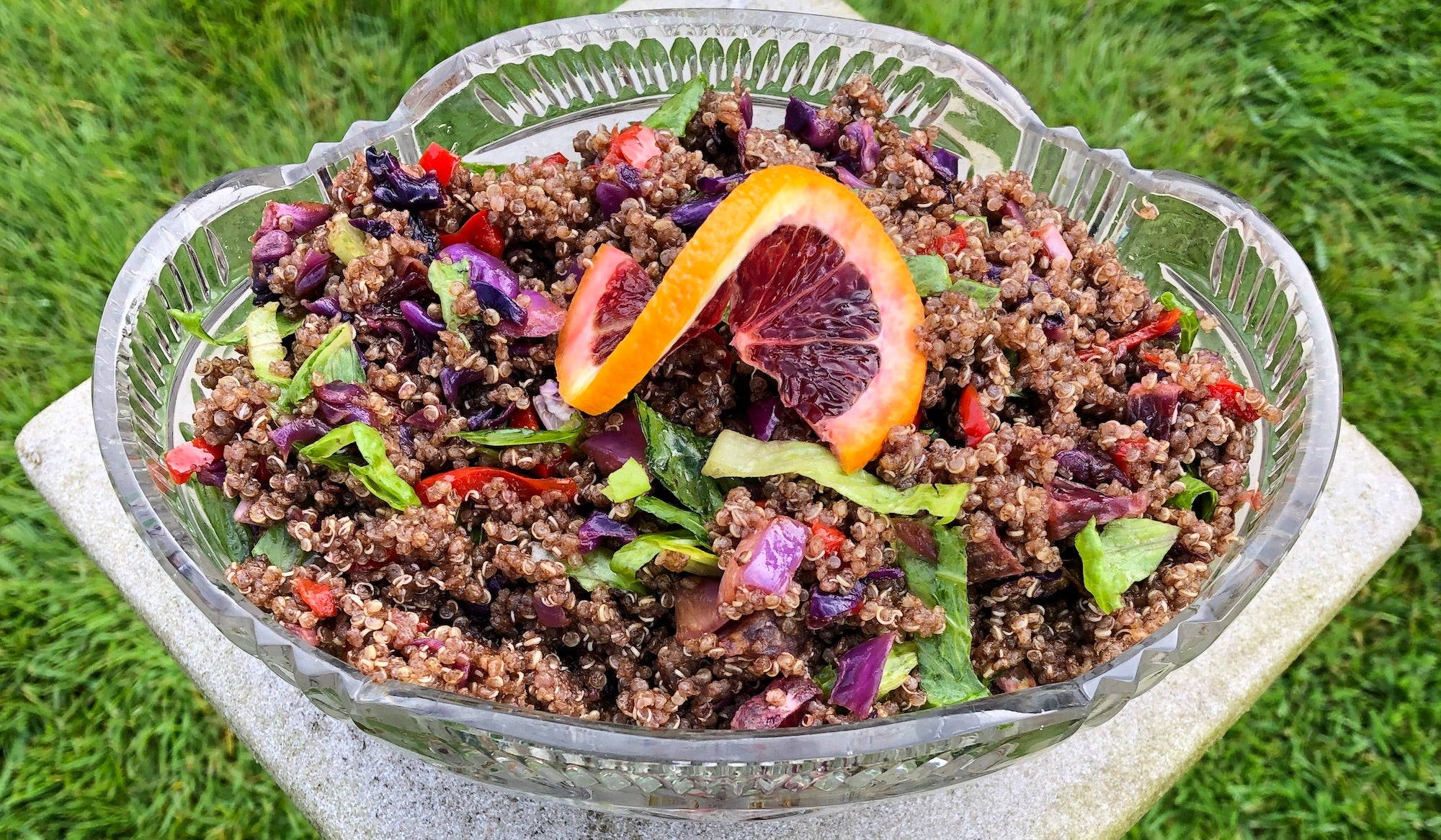 Citrus Forest Quinoa Salad