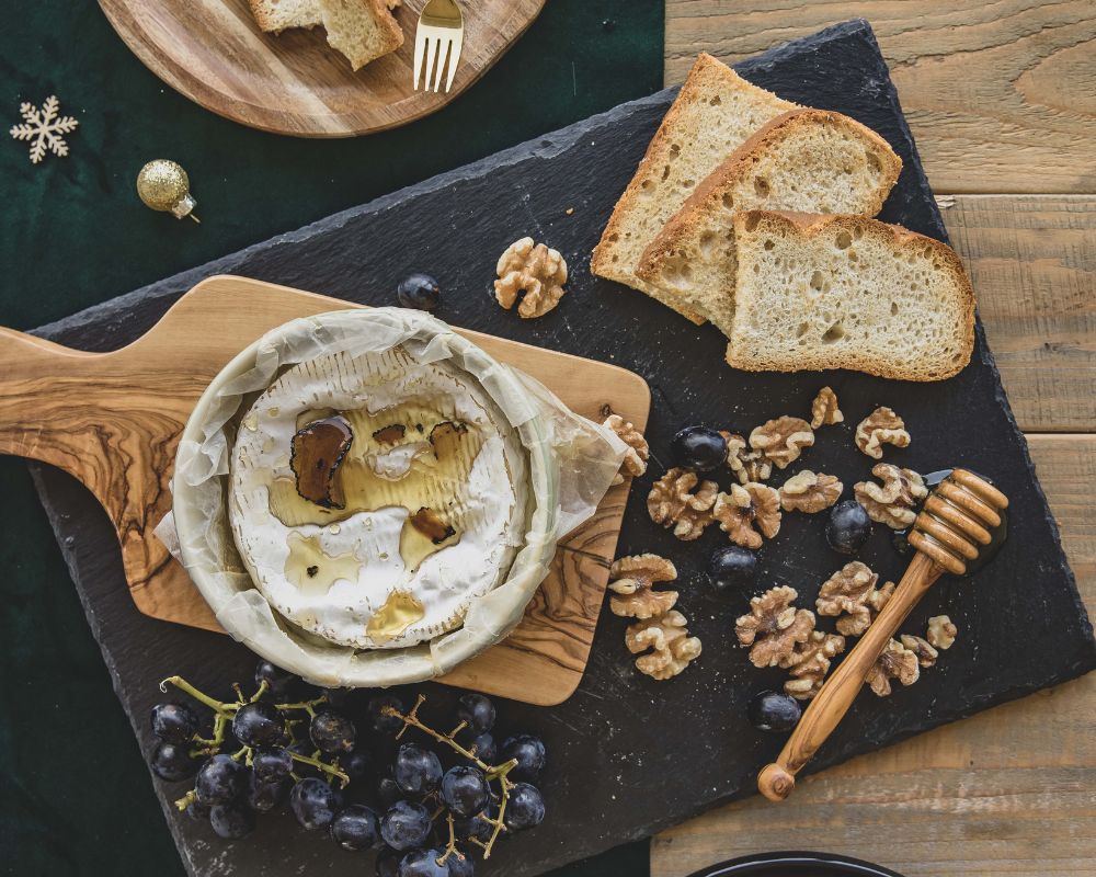 Camembert with truffle