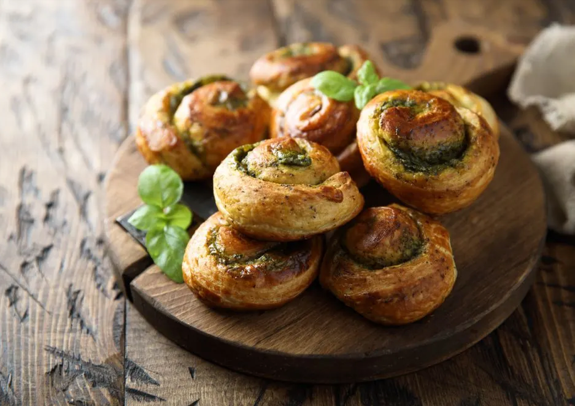 Pesto Pinwheels