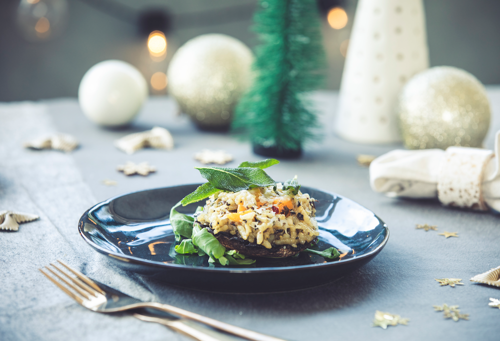 Stuffed Truffle Portobellos