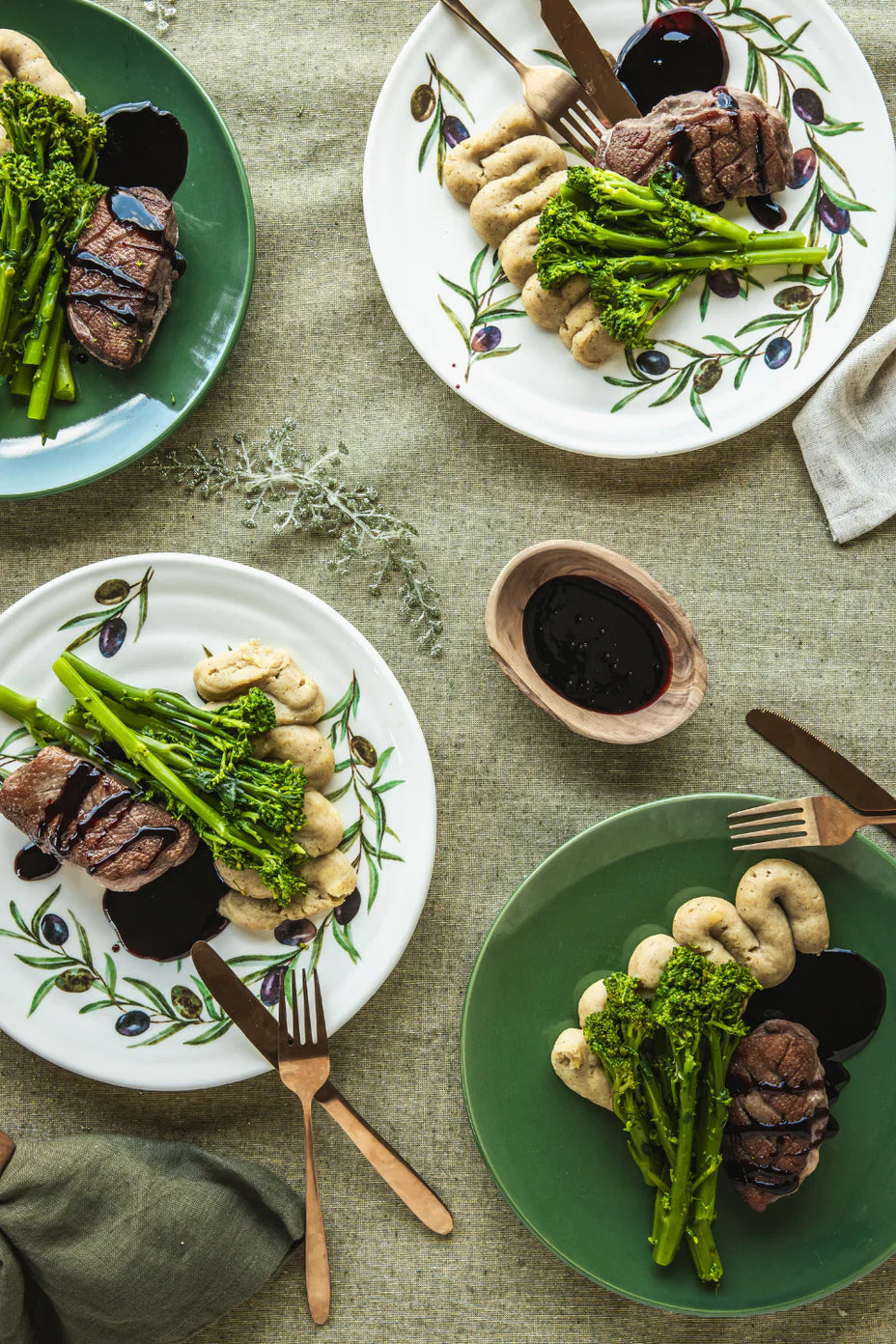 Duck Breast with White Truffle Sauce