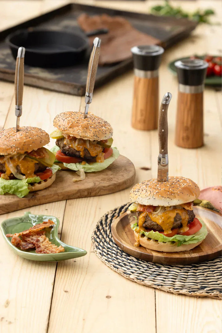 Beef Rub Grilled Burgers