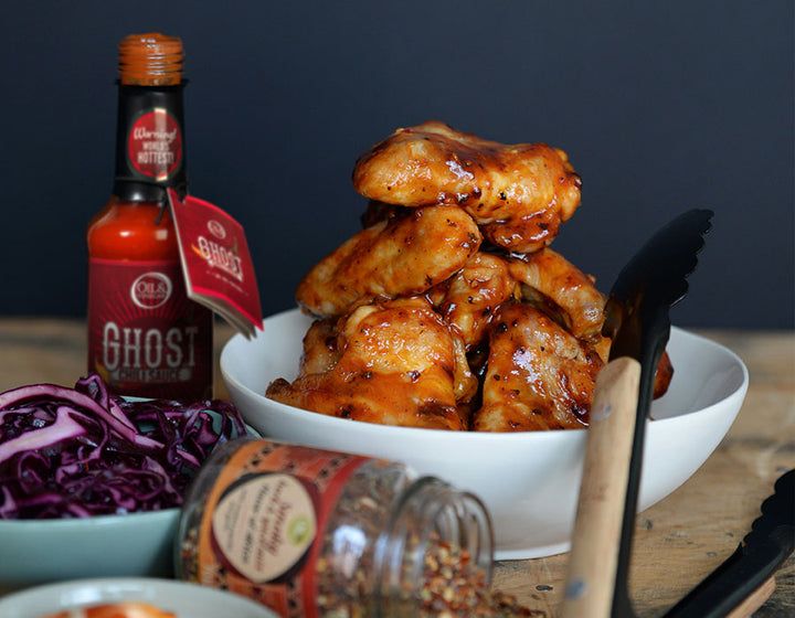 Hot â€™n Sweet Chicken Wings