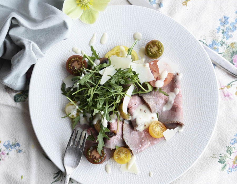 Roast Beef and Arugula Salad