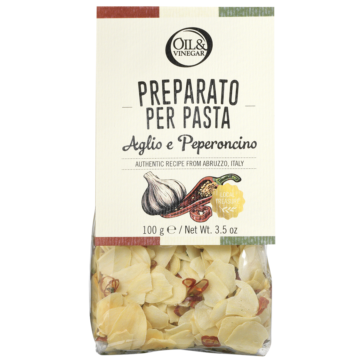 Preparato per Pasta: Aglio e Peperoncini (100 g/3.5 oz)