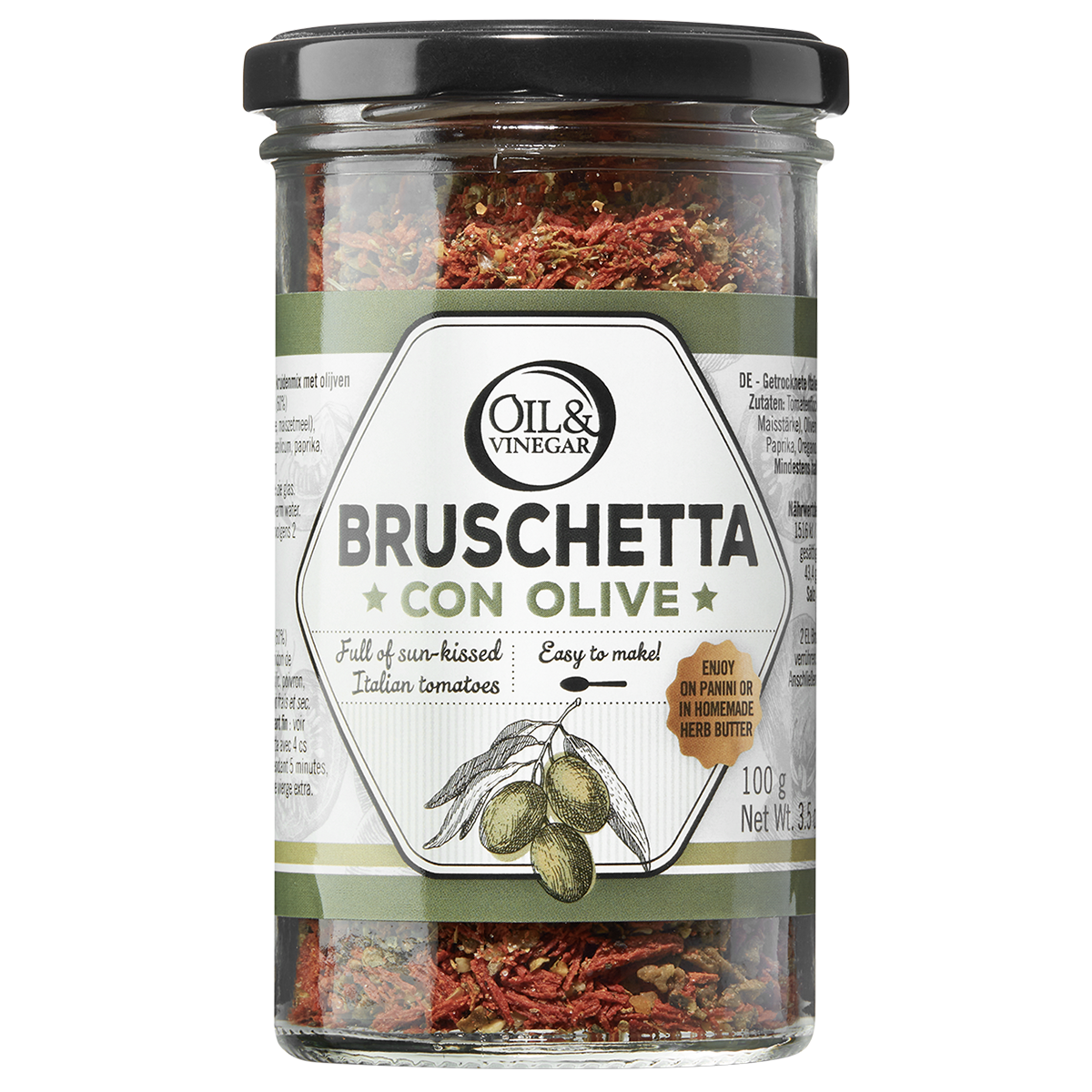 Bruschetta con Olive (100 g/3.5 oz)