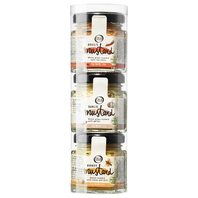 Mustard Trio (3 x 45 g/1.5 oz)