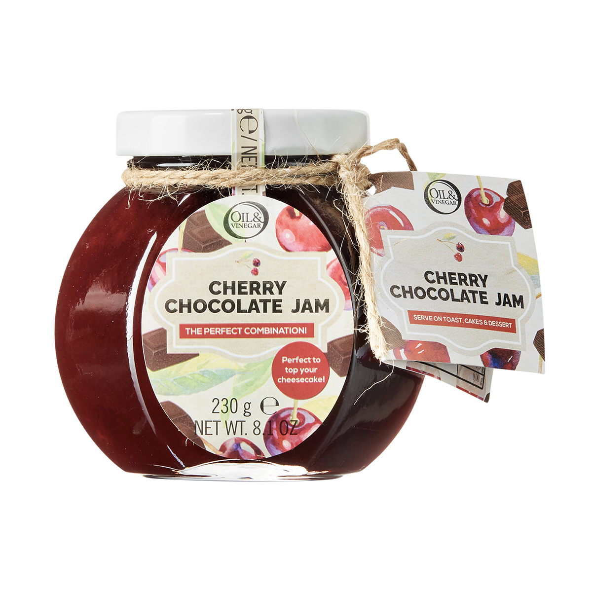 Cherry Chocolate Jam (230 g/8.1 oz)