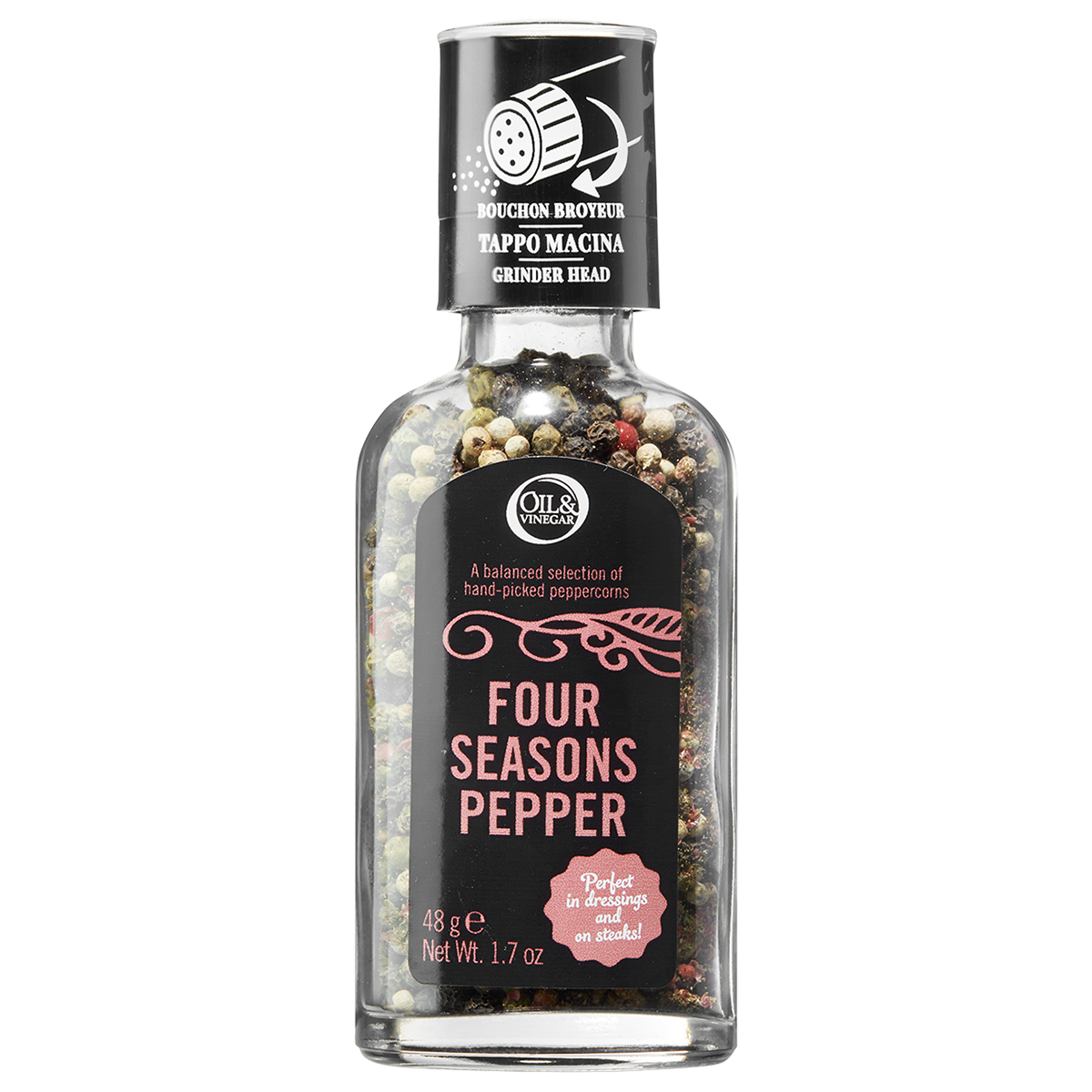 Four Seasons Pepper with Mill (48 g/1.7 oz)