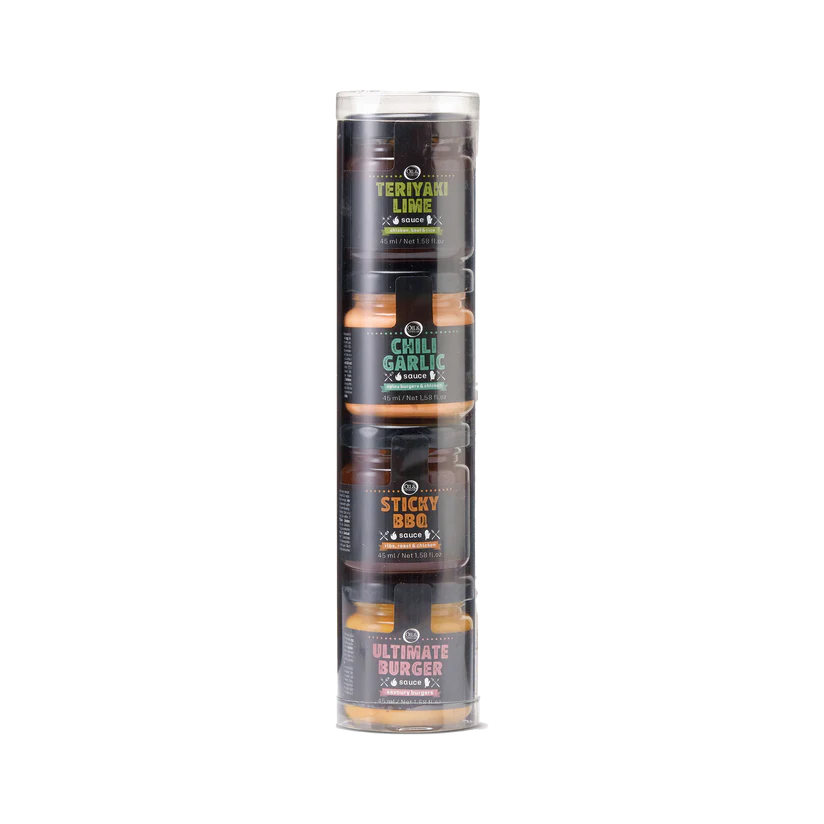 BBQ sauces set 4x45ml