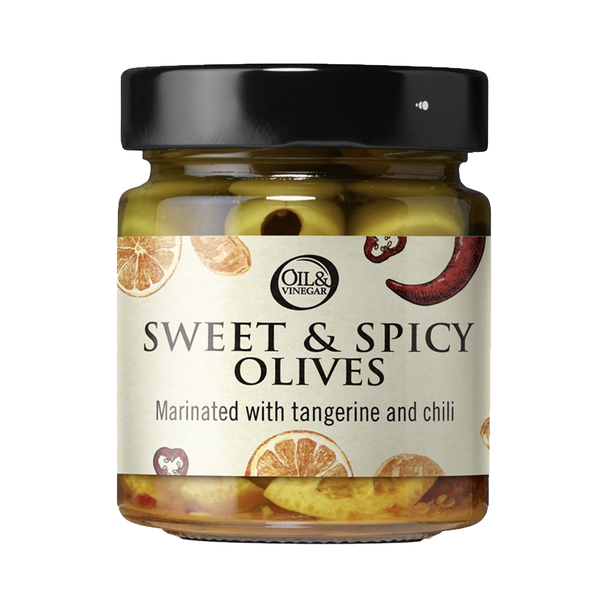 Sweet & Spicy Olives (200 g/7 oz)