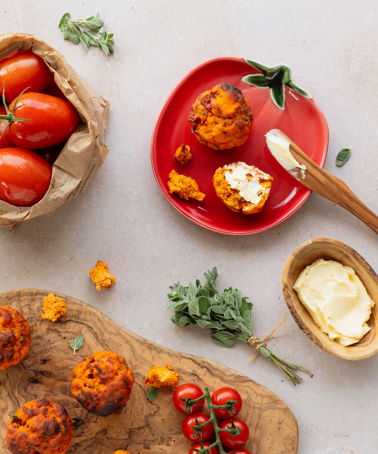 Tomato Plate - 15.5x15x4cm