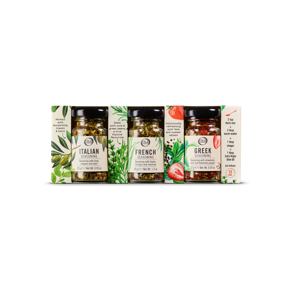 Salad Seasoning Trio (89g)