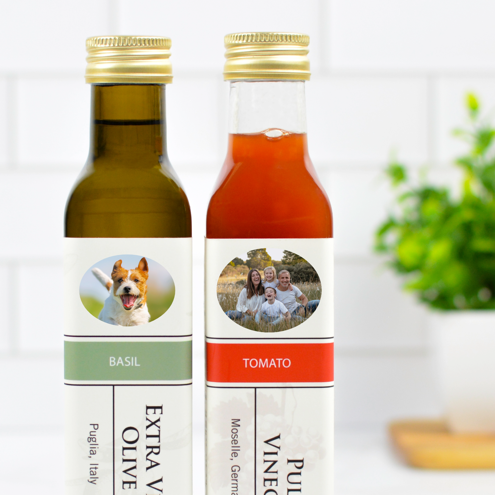 Create Your Own Holiday Olive Oil Bottle  – 250ml