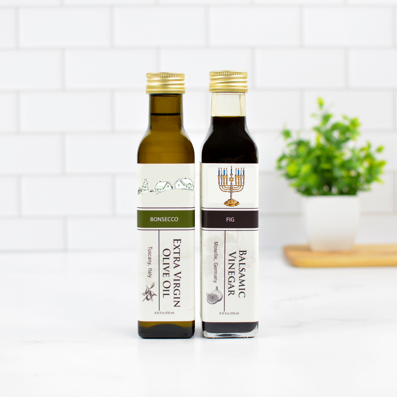 Create Your Own Holiday Vinegar Bottle - 250ml