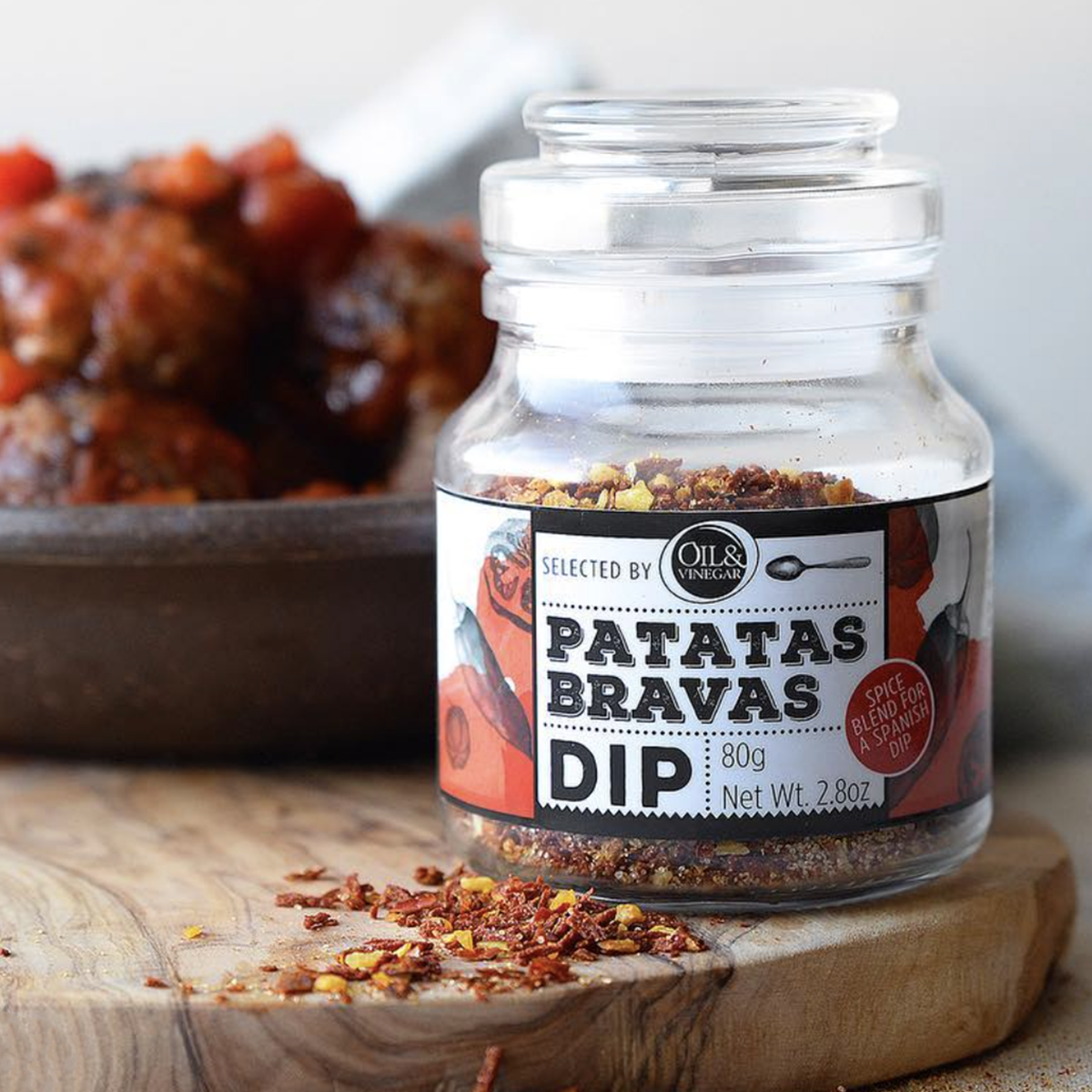 Patatas Bravas Dip 80 g 2.8 oz Oil Vinegar USA