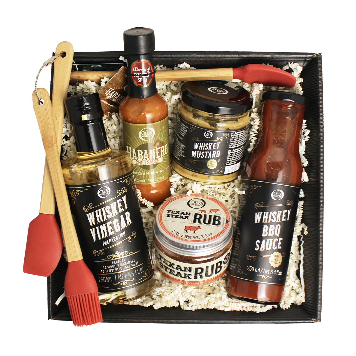 Whiskey BBQ Gift Set