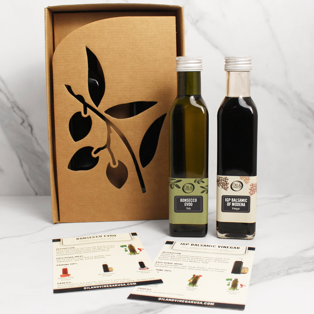 Bonsecco EVOO & Balsamic IGP Modena- 2x250ml