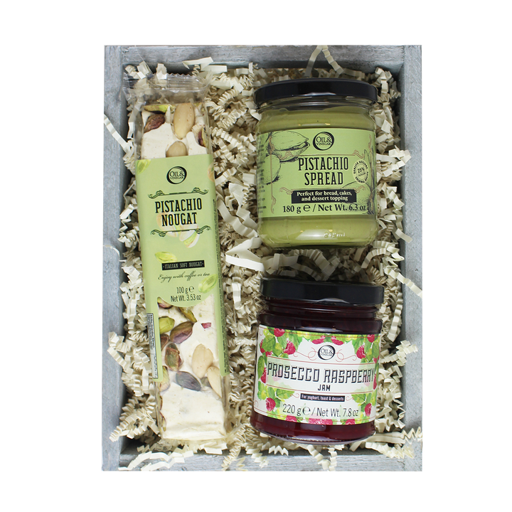 Pistachio Raspberry Gift Set