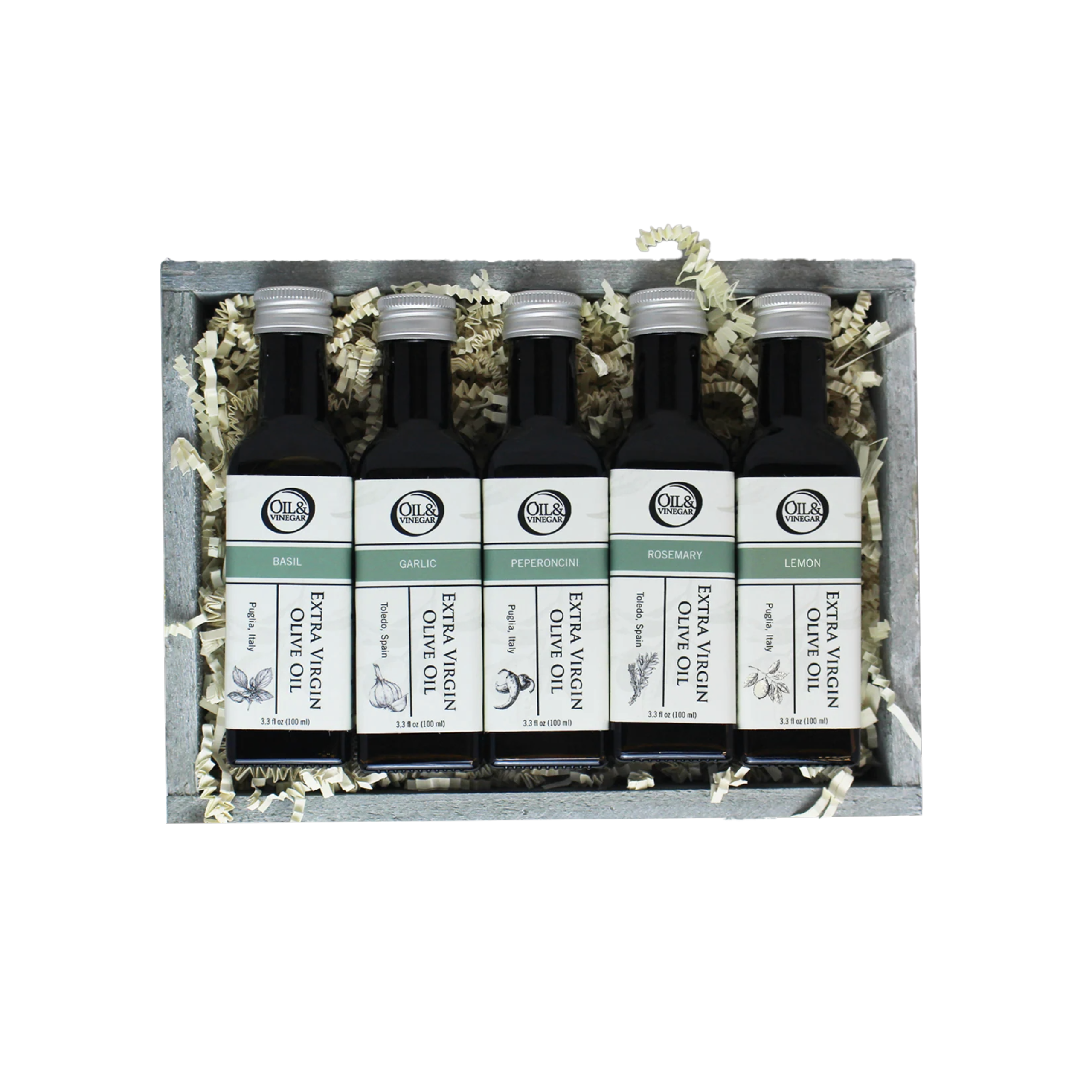 Crushed EVOO Collection (5 x 100ml)